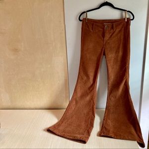 Free People Corduroy Flare Jeans